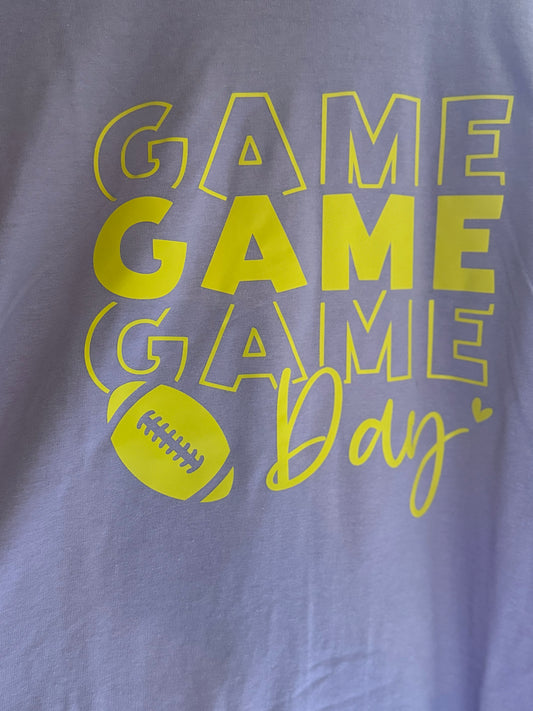 Lavender Game Day Tee